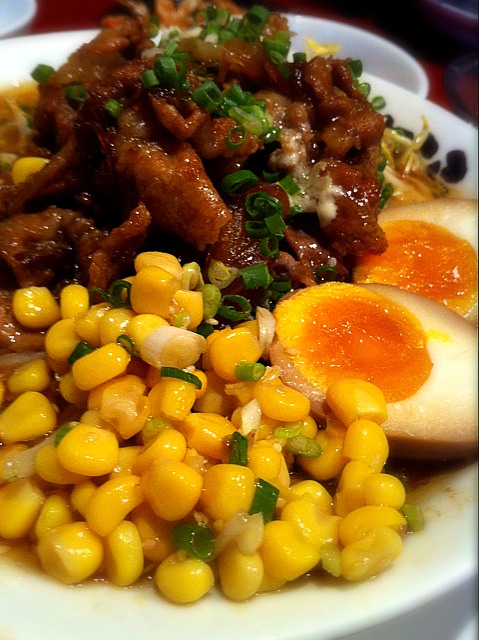 Miso Butter Corn Ramen/about.me/pinku_neko | SnapDish[スナップディッシュ] (ID:zWvuG)