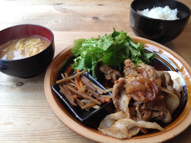Pork shogayaki