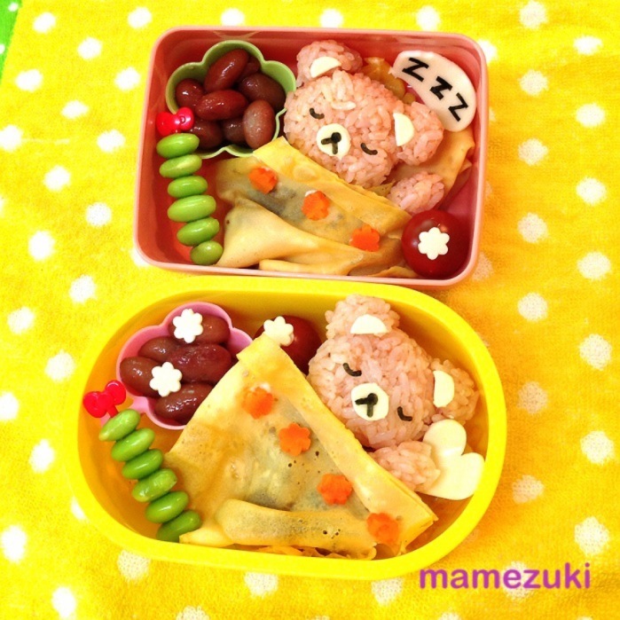 キャラ弁 リラックマ ヒロヾ ๑ ﾉ Snapdish スナップディッシュ Id Hf18sa