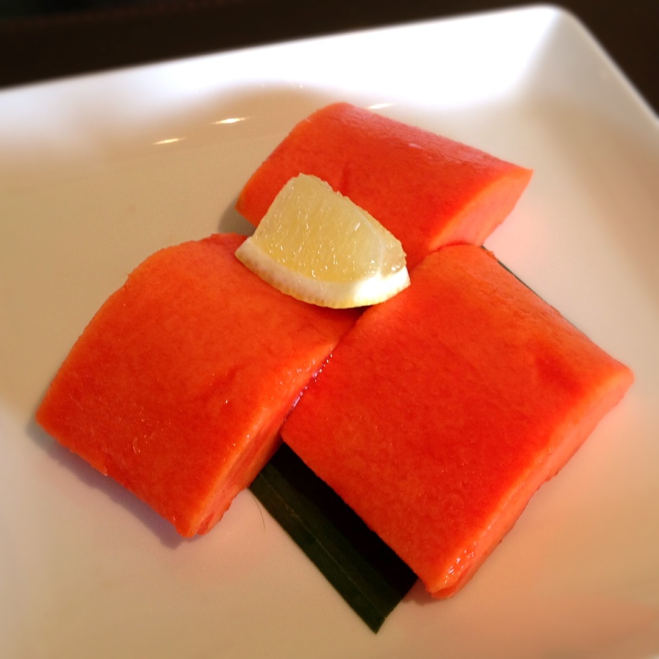 Just simple papaya 💛❤💛