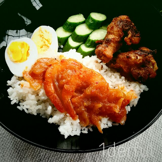 Malaysia s Nasi Lemak/1derful  SnapDish[スナップディッシュ] (ID 