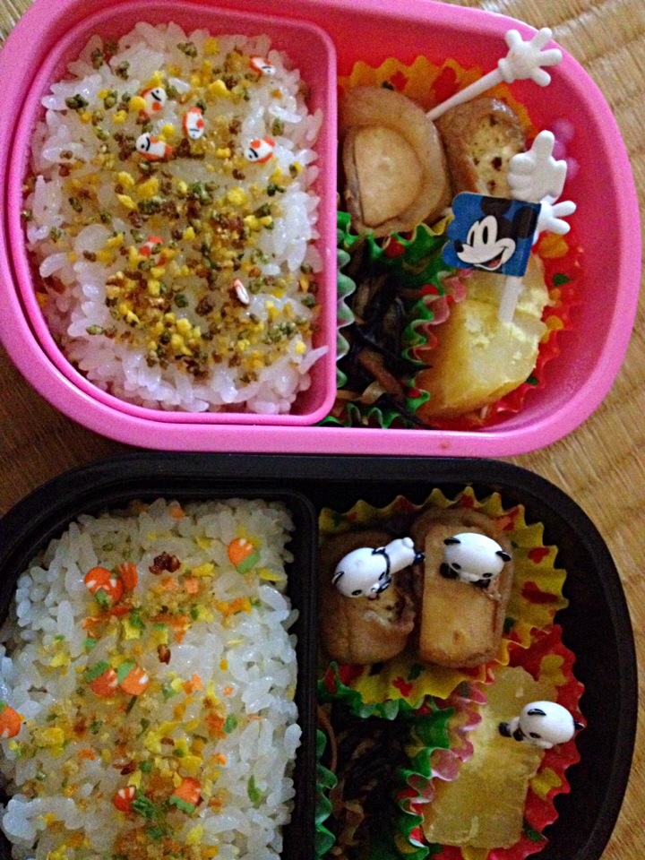 幼稚園のお弁当 1 ふりかけご飯 5児のママ Snapdish スナップディッシュ Id Jckufa