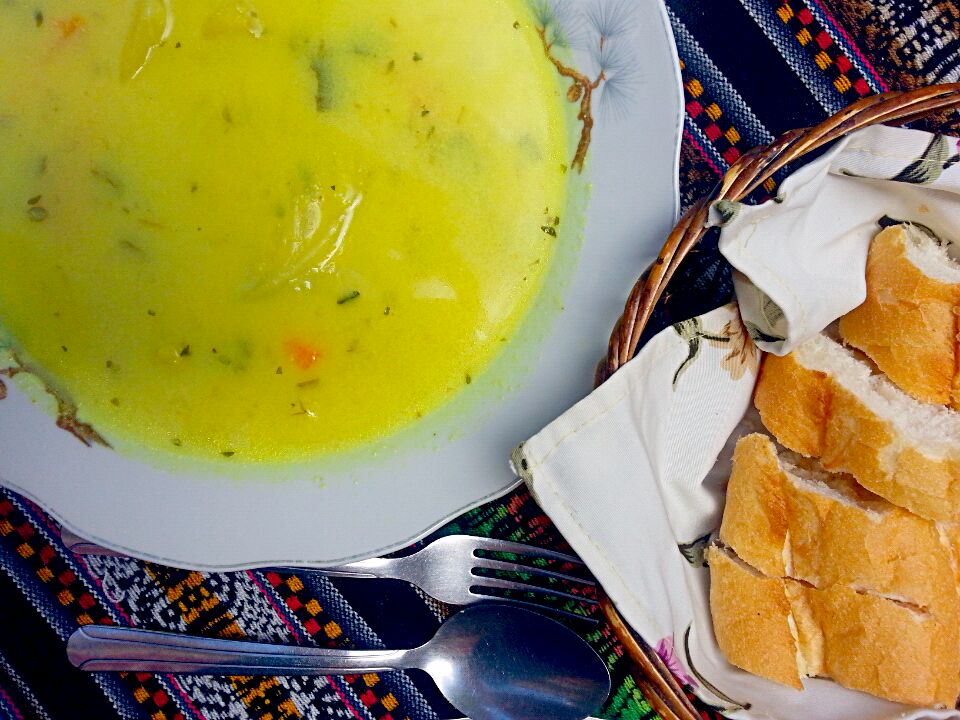Bilivian chicken soup spa!