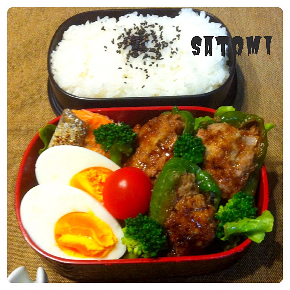 パパ弁当/さとみ (satomi_foodart) | SnapDish[スナップディッシュ] (ID:K5baPa)