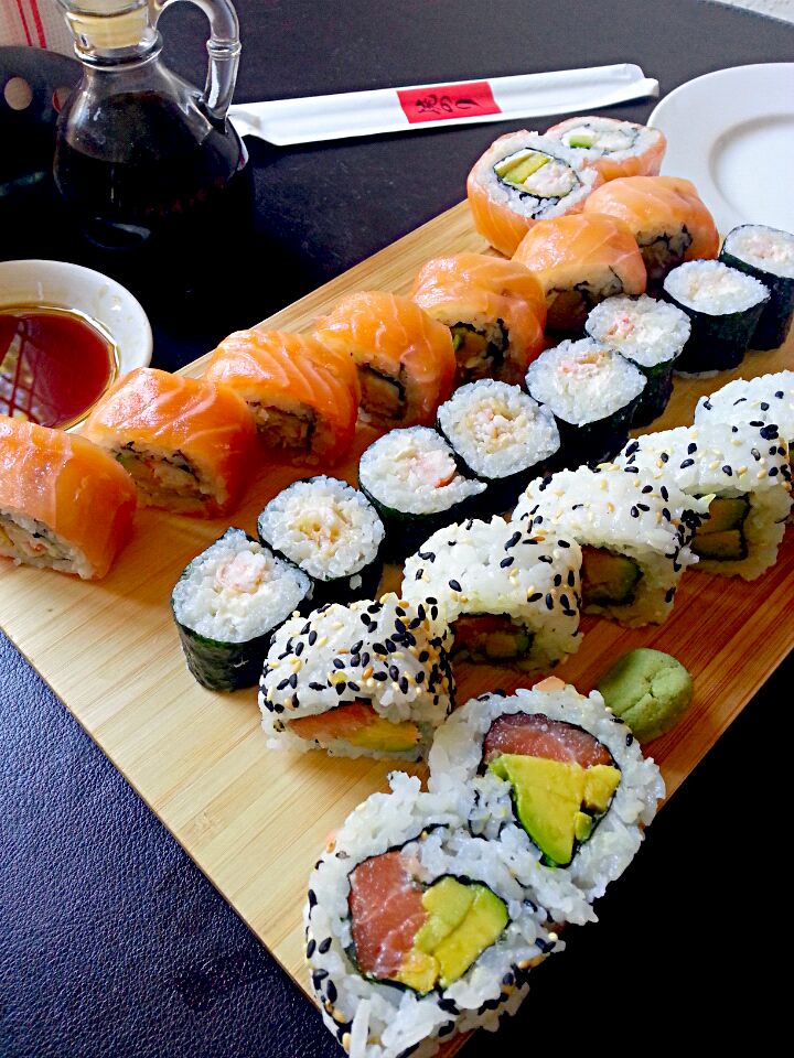 Chile's sushi!!! Chile is also seafood country!