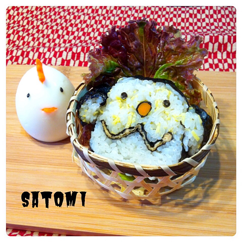 ひよこ巻き寿司とゆで卵のおかあさんにわとり さとみ Satomi Foodart Snapdish スナップディッシュ Id K9tw4a