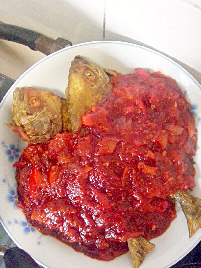 ikan bawal masak 3 rasa
 #Ramadan #homemade #3rasa #malay