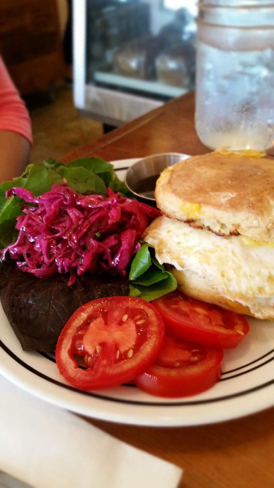 Sausage Egg Breakfast Sandwich/Juliee ~ ジュリー | SnapDish[スナップディッシュ] (ID ...