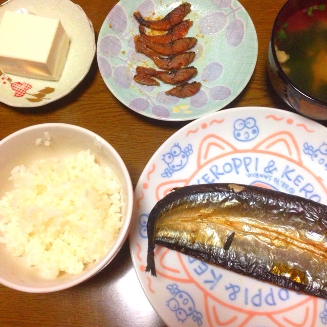 秋刀魚と鯖のへしこ！