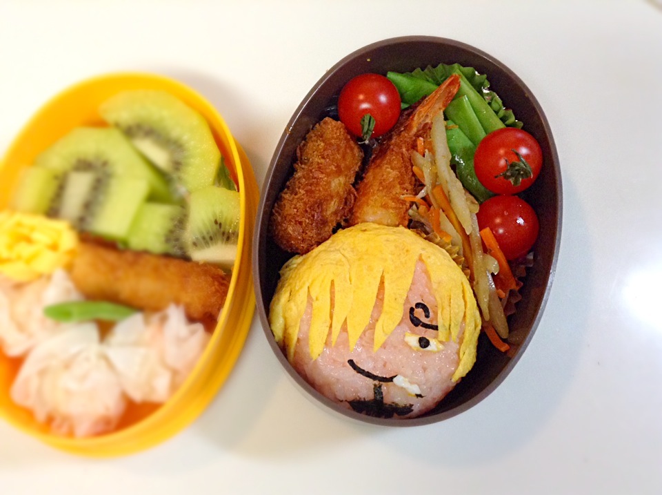 次女のお弁当 One Pieceサンジ Yuko Snapdish スナップディッシュ Id Wa84za