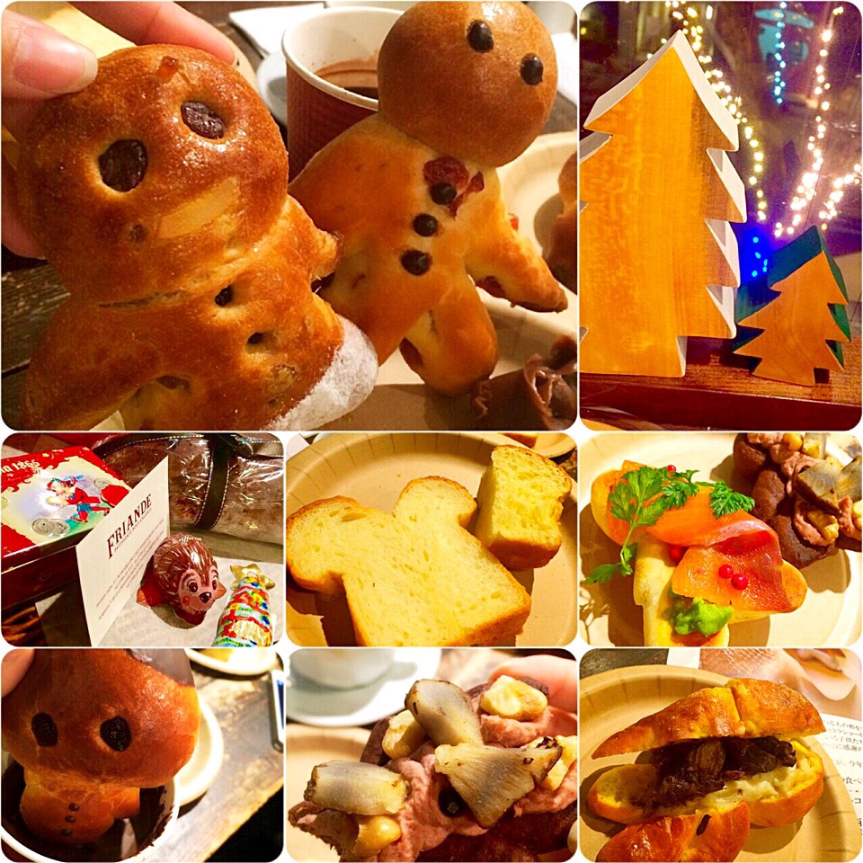 神戸のパン色々〜 マナラとホットチョコレート♡