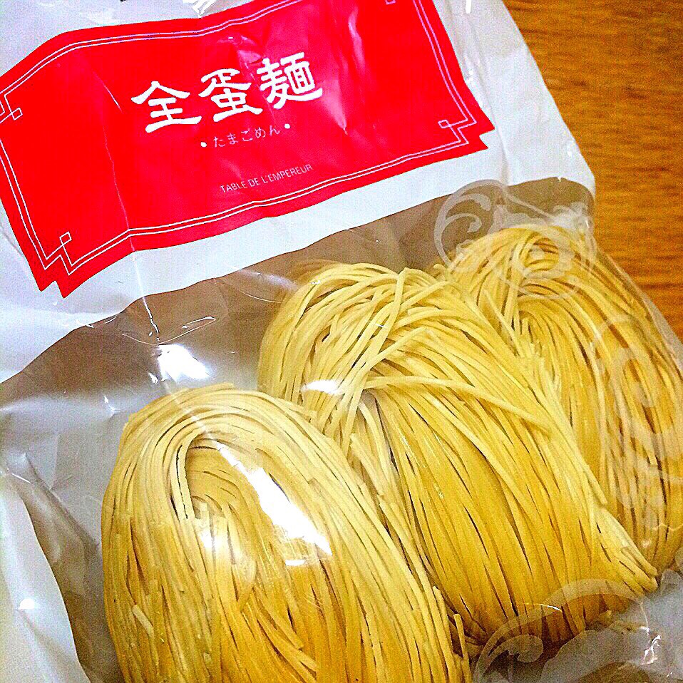 全蛋麺 たまごめん/angiee♡ | SnapDish[スナップディッシュ] (ID:TrK90a)