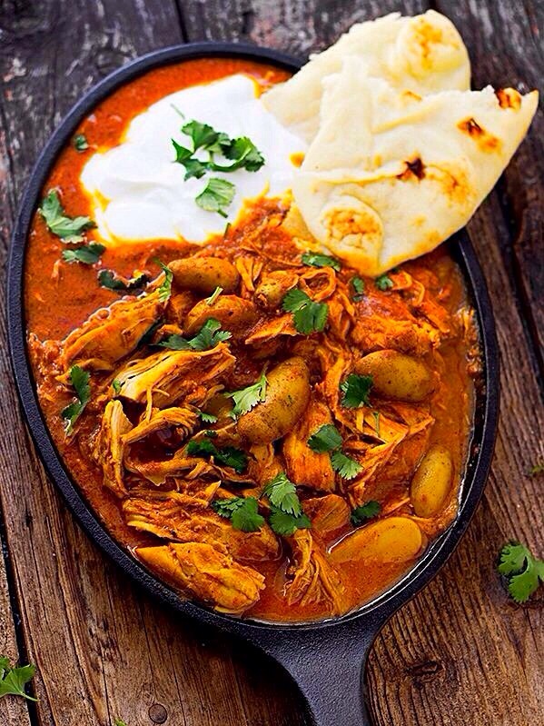 Indian chicken curry!