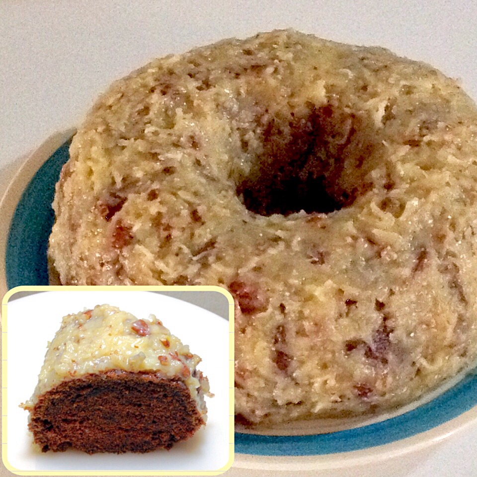 German S Chocolate Bundt Cake ジャーマンチョコレートバントケーキ モグリータよう子 Snapdish スナップディッシュ Id S9oeca