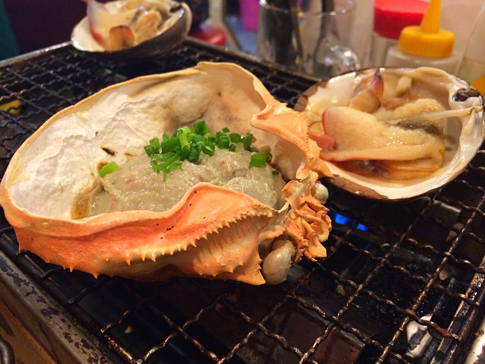 蟹味噌焼きとホッキ貝磯丸水産 Aki Snapdish スナップディッシュ Id Frinza