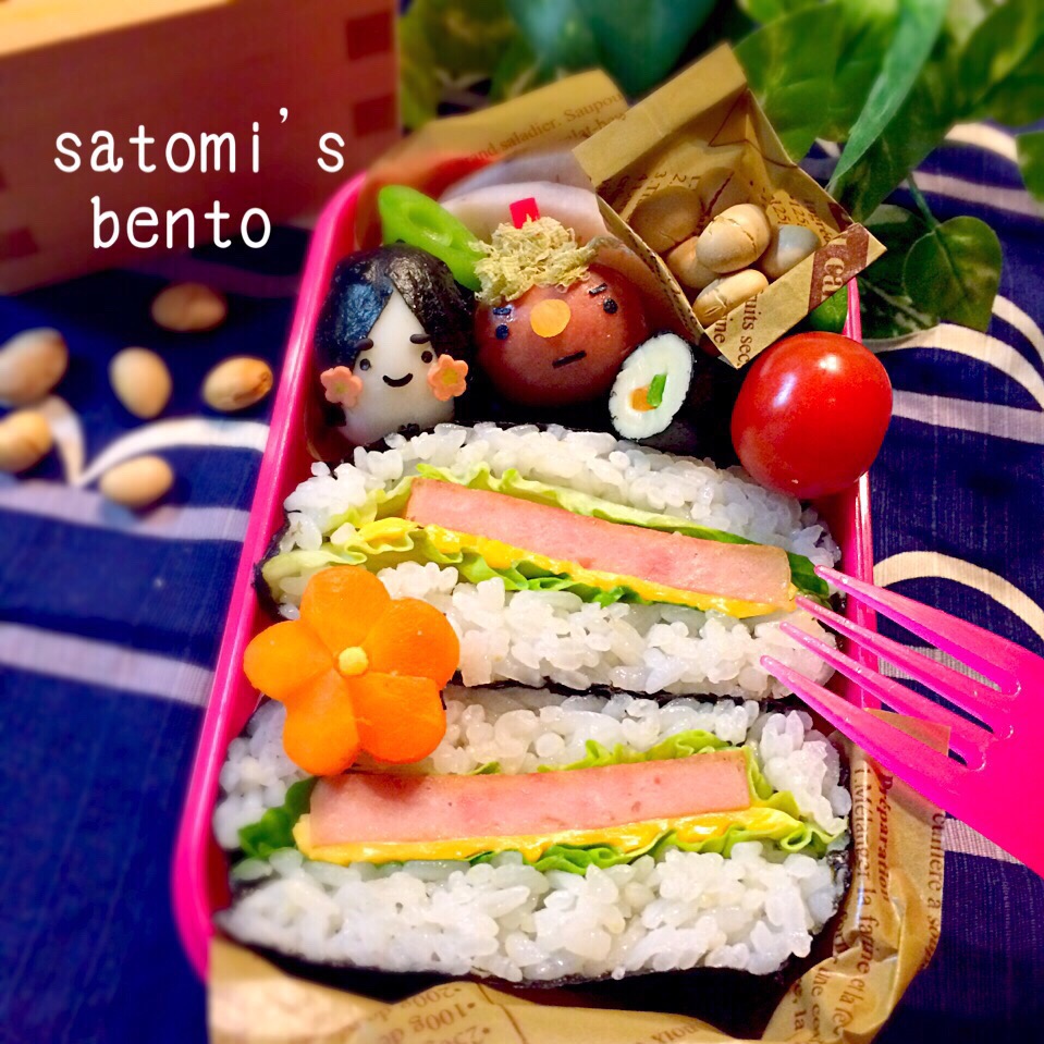 節分のおにぎらず子ども弁当 さとみ Satomi Foodart Snapdish スナップディッシュ Id Yjukwa