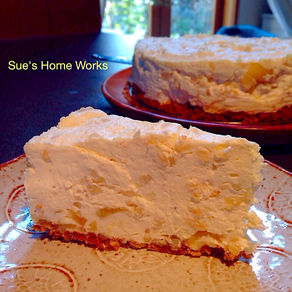 レモンとりんごのリコッタチーズケーキ 焼かないケーキ Sue S Home Works Snapdish スナップディッシュ Id Qprpaa