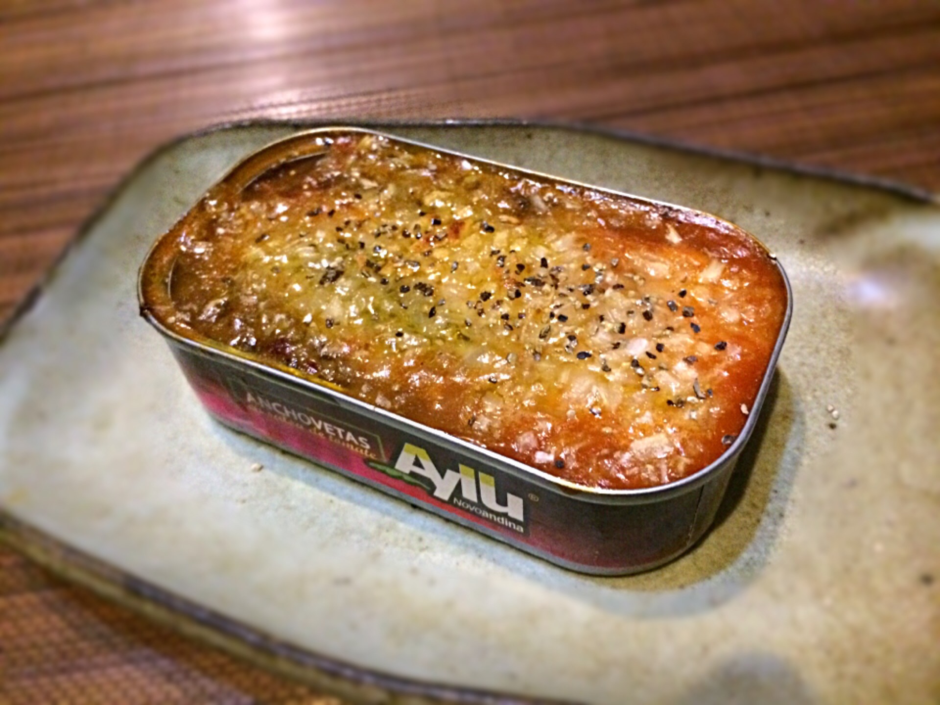 ゆんゆんゅんさんの料理 オイルサーディンの缶つまwです 缶ごと加熱 の簡単調理 Hisoka7 Snapdish スナップディッシュ Id Diodsa