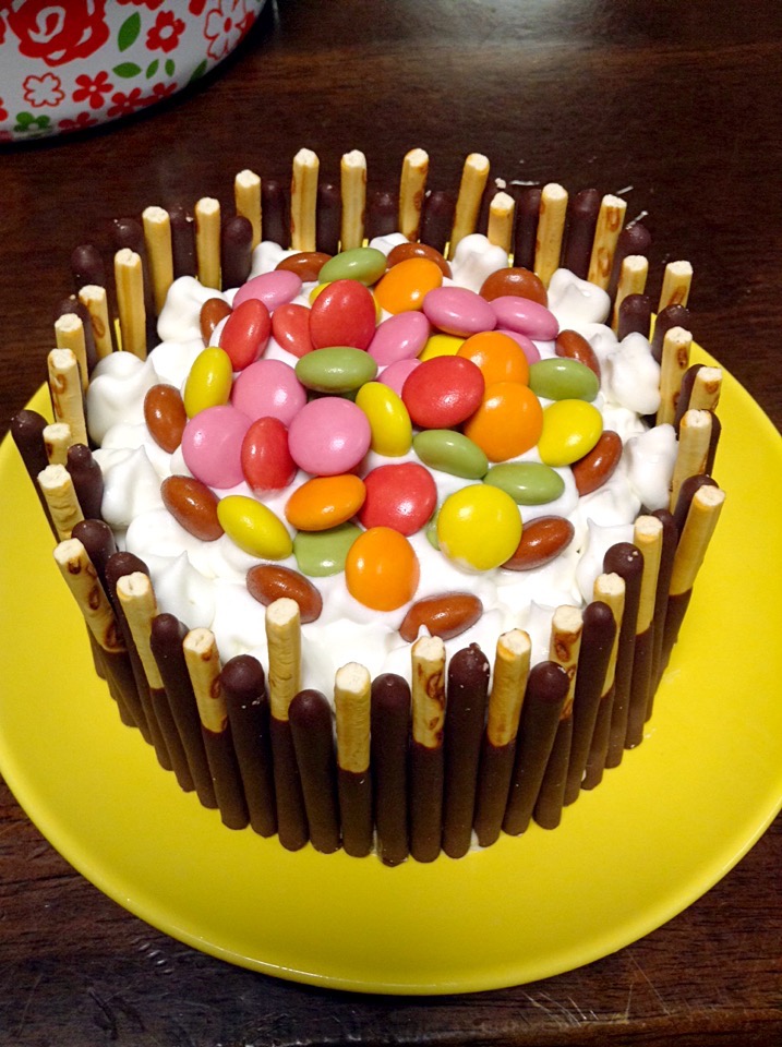 チョコ好きの友達へ誕生日ケーキ