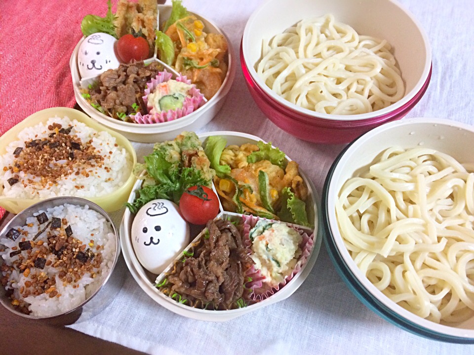 お弁当 冷やし肉うどんwith温泉卵 J K T Snapdish スナップディッシュ Id Relzca