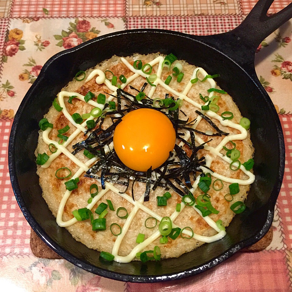 ロッジのスキレットdeトロロ焼き ゆみしぼり Snapdish スナップディッシュ Id Euw8ra