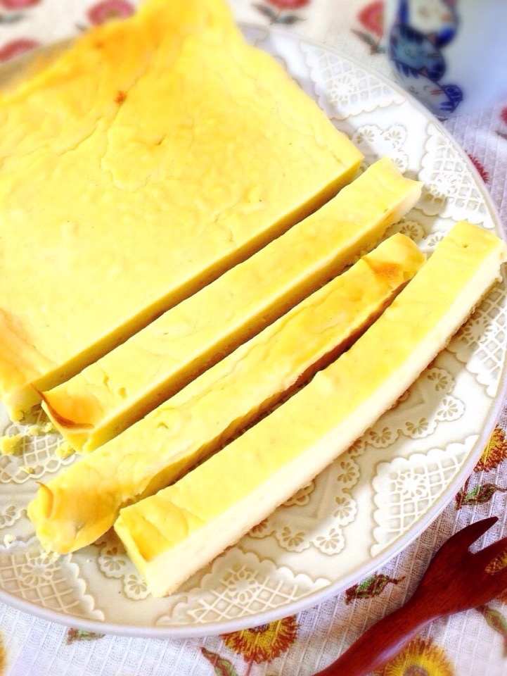 さつまいもとマスカルポーネの塩味チーズケーキ Misuzu Misumisu0722 Snapdish スナップディッシュ Id Ql1fza