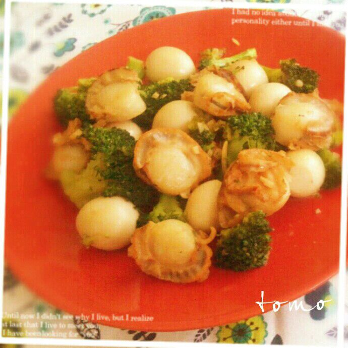 ベビーほたてのマヨネーズ炒め とも Snapdish スナップディッシュ Id 8u4g5a