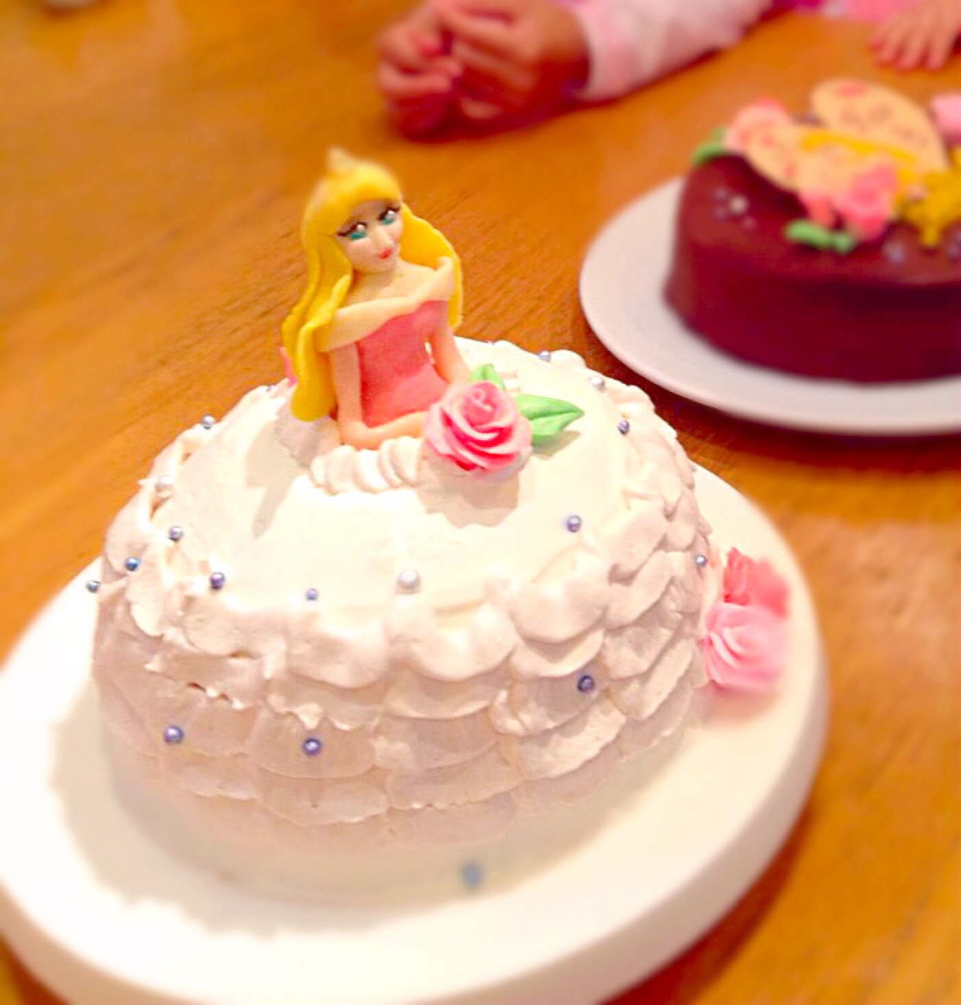 長女ちゃん 歳のお誕生日ケーキオーロラ姫のドールケーキ チーハ Snapdish スナップディッシュ Id Lv5pta