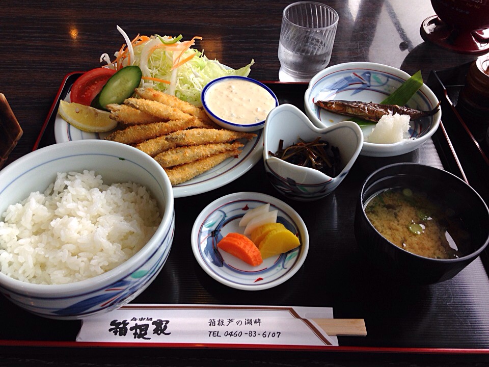 ワカサギフライ定食 箱根屋 芦ノ湖 大塚寛之 Snapdish スナップディッシュ Id Eaqoba