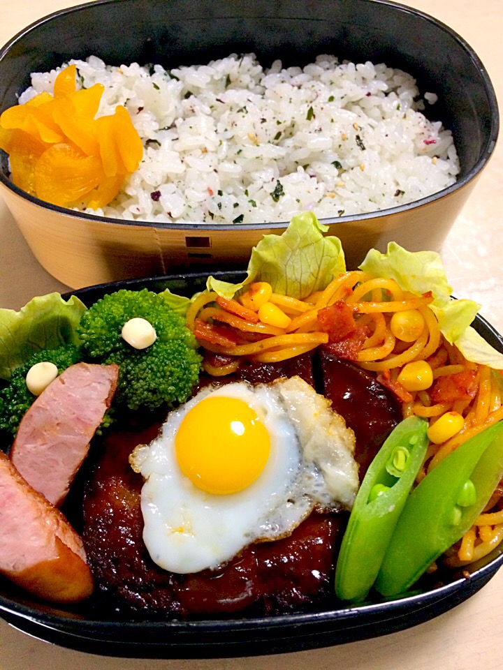 男子弁当 マルシンハンバーグ弁当だよぉ Booパパ Snapdish スナップディッシュ Id M9fqba