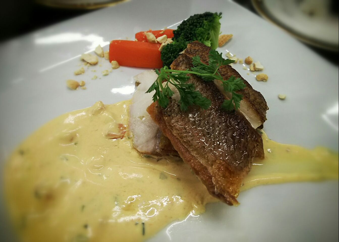 メバルのポワレ ソース ショロン Yutaka Sakaguchi Snapdish スナップディッシュ Id 1vysia