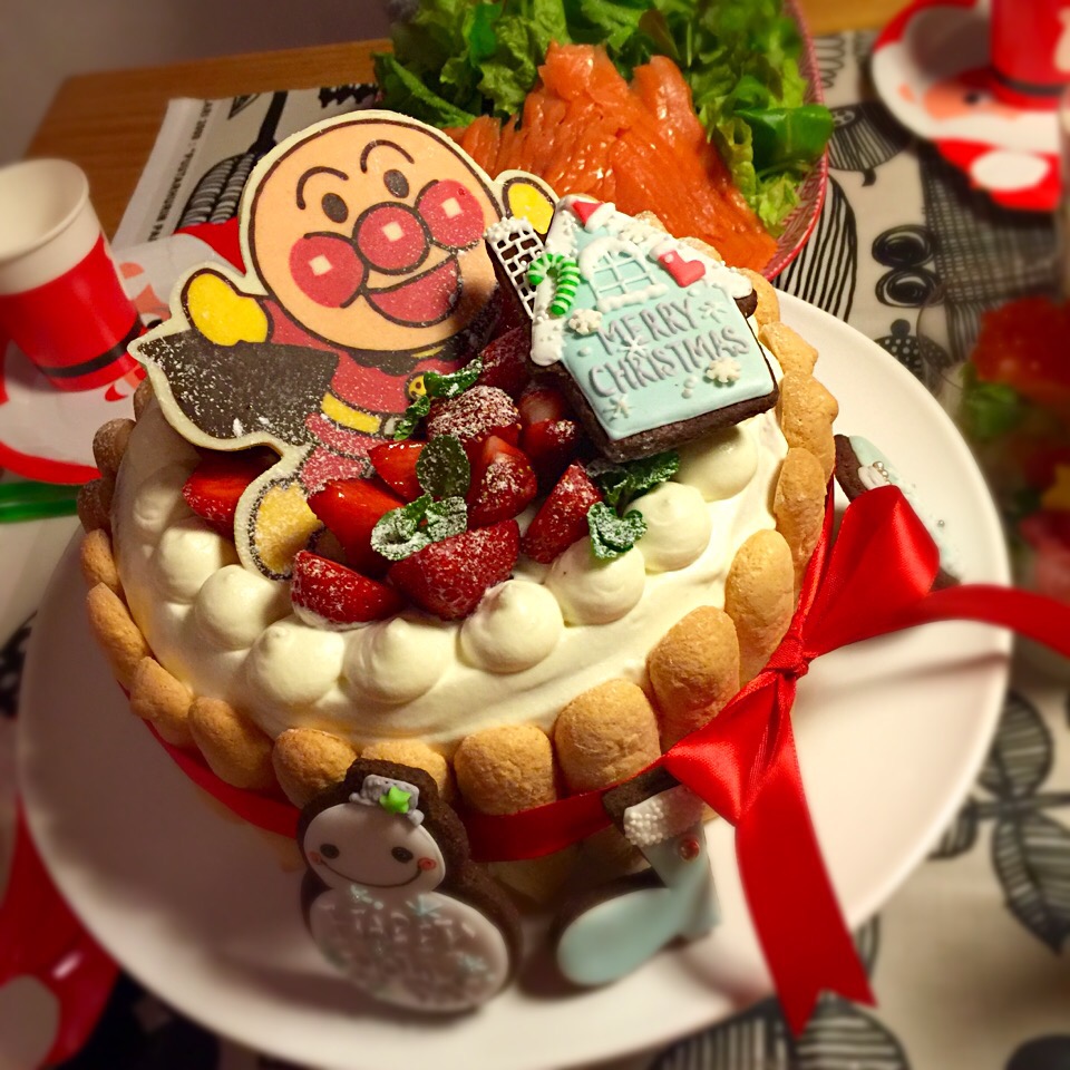 忍耐 終わり スマッシュ アンパンマン デコレーション ケーキ Yyaegaki Jp