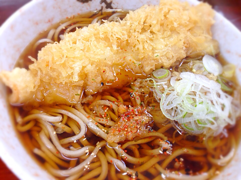 立食いそば手帳 名店1 首都圏編 そば処 二葉 秋葉原 いか天そば380 ゆうじ Snapdish スナップディッシュ Id Gypwja