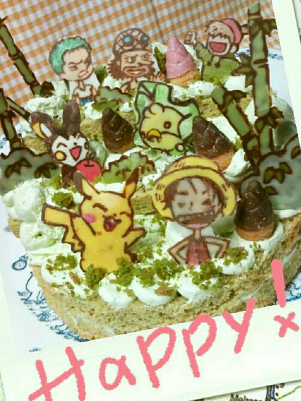 ポケモン ワンピース タケノコ掘りケーキ 幸せまちこ Snapdish スナップディッシュ Id Nlsqda