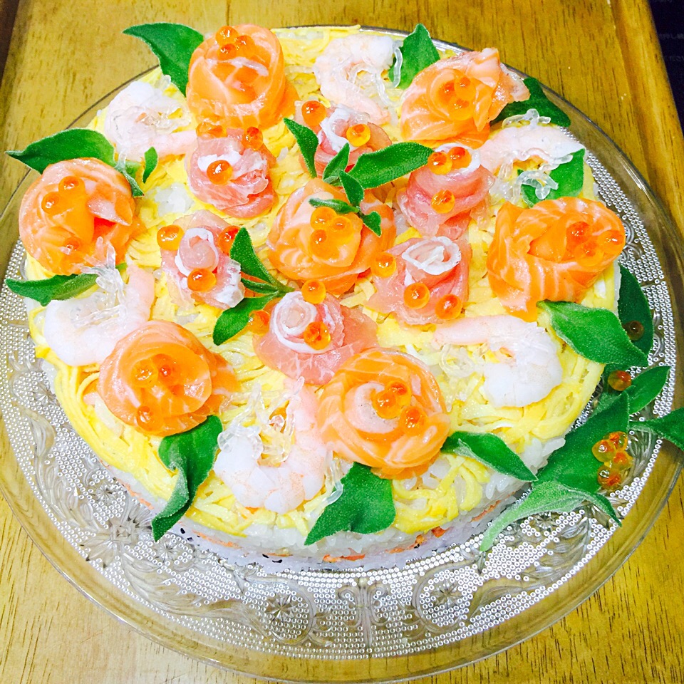 お誕生日に甘くないケーキ Susi Cake りんりん Snapdish スナップディッシュ Id X1tjga