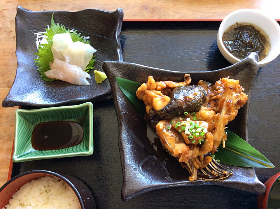 オニダルマオコゼという猛毒の針を持った魚ですが 刺身もあら煮も最高に美味いです Hiroaki Chiku Snapdish スナップディッシュ Id Ccbf4a