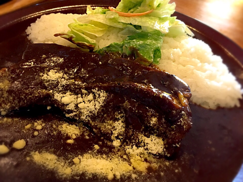 念願の珊瑚礁 3枚肉の煮込みカレー 珊瑚礁本店 七里 浜 もっつぁ Snapdish スナップディッシュ Id T8j0aa