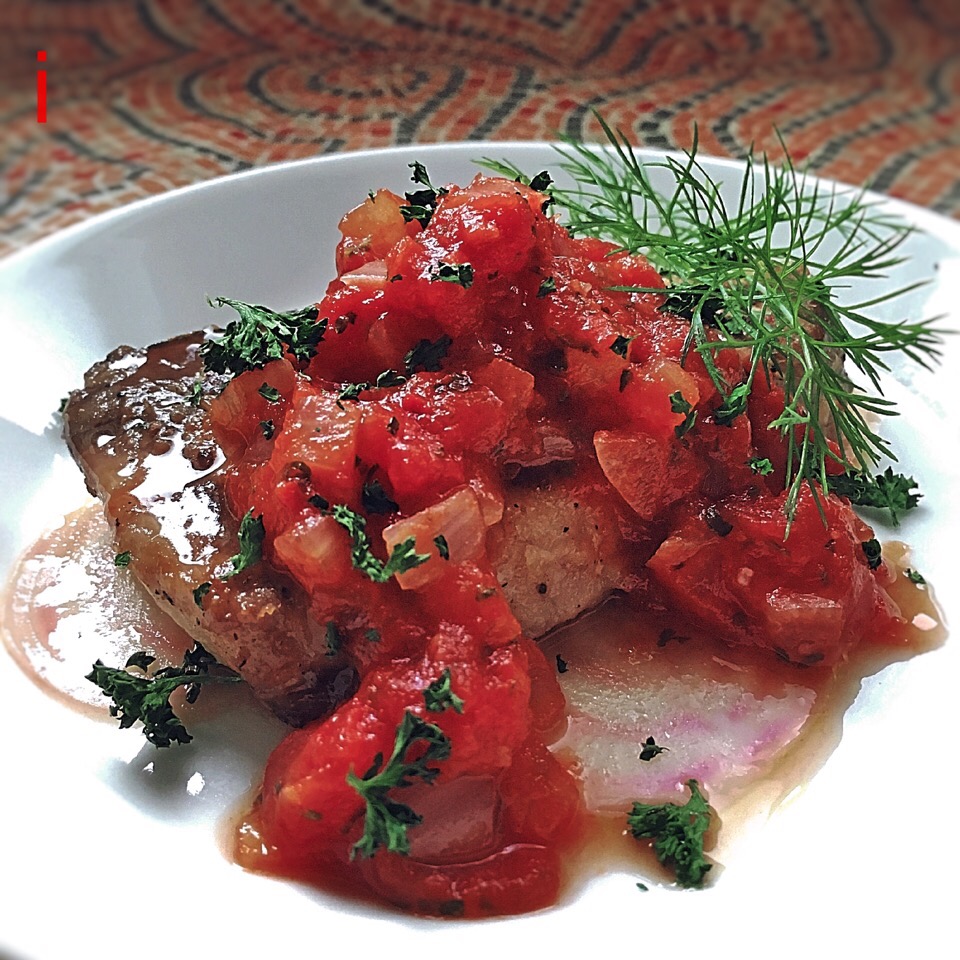 Cedroさんの料理 鰤のソテー トマトソースyellowtail Sautwith Tomato Sauce Izoom Snapdish スナップディッシュ Id Laqs5a