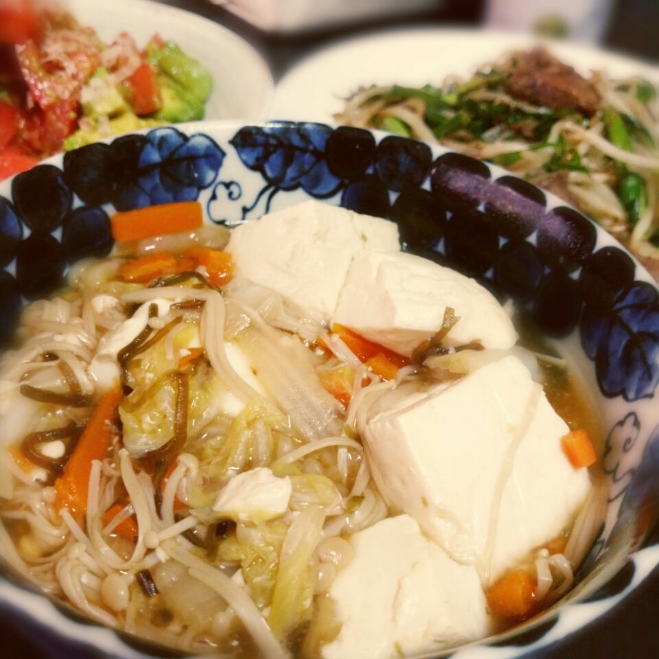 咲きちゃんさんの白菜とえのきのトロトロ塩生姜煮