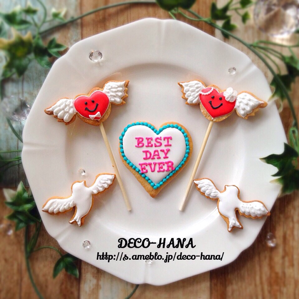 結婚祝いのアイシングクッキー さとみ Satomi Decofood Snapdish スナップディッシュ Id V15rca