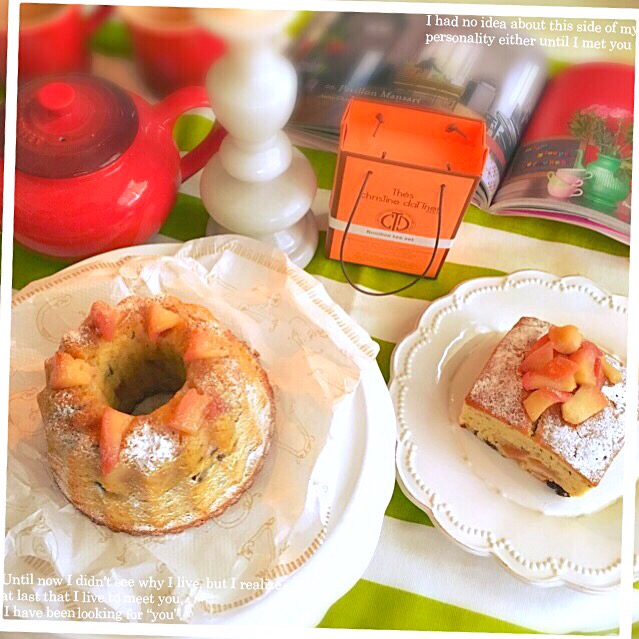 sakurakoさんの料理 ノンバター！サラダオイルでふわっふわっアップルシナモンケーキ(*^^*)