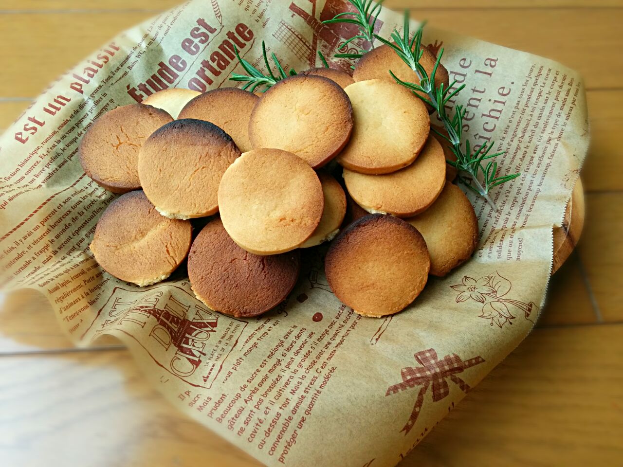 桜央里さんのお料理 材料3つトースター10分で ザクザク蜂蜜クッキー ことり Snapdish スナップディッシュ Id Tedxja