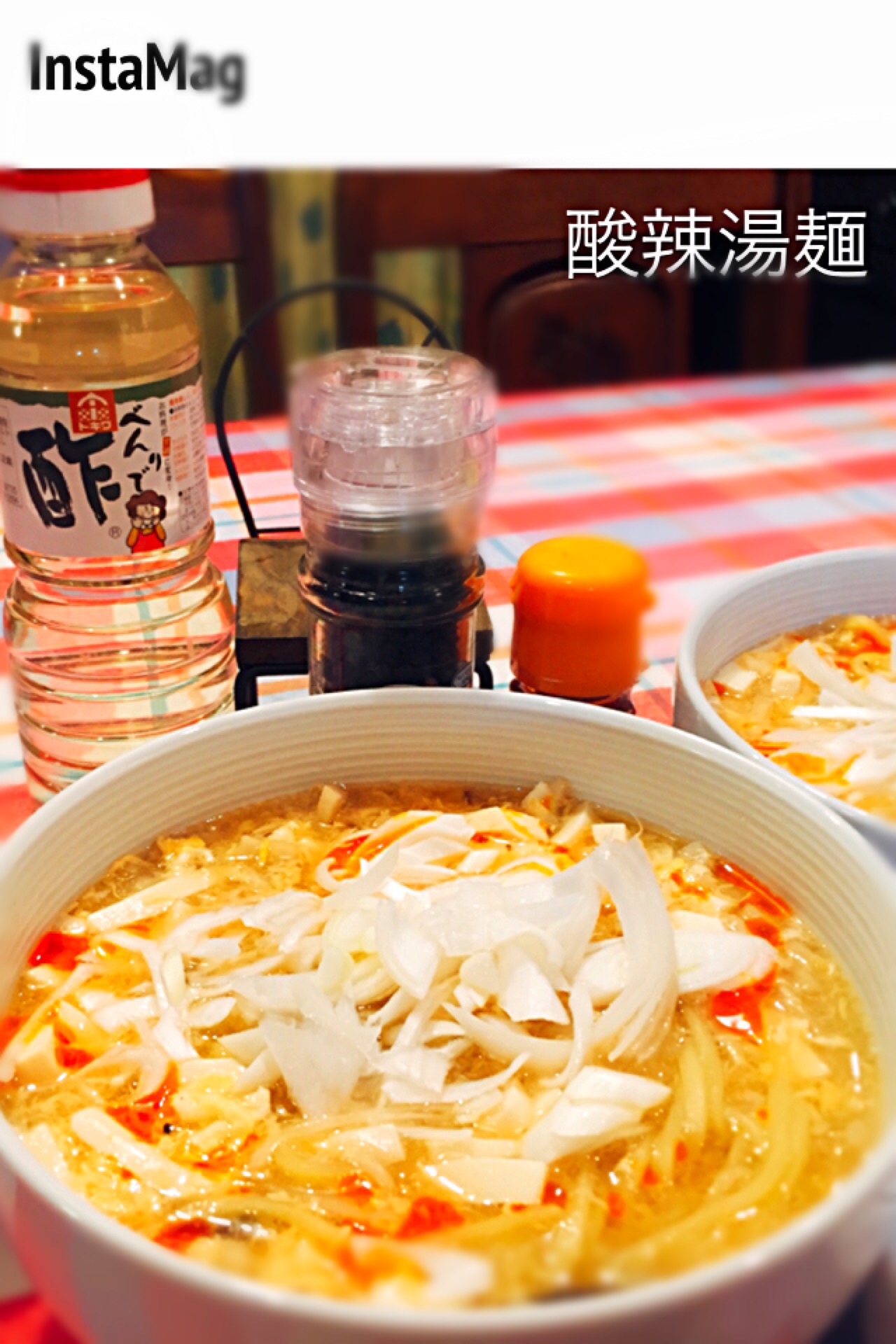 酸辣湯麺べんりで酢 で作りました Chiaki3 Snapdish スナップディッシュ Id Sdvbea