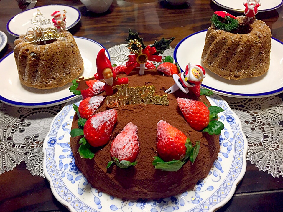 ☆クリスマスドームケーキ
☆クリスマスプディング