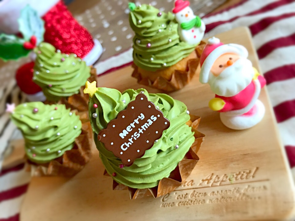 クリスマスパーティーにツリーカップケーキ ありんこ Snapdish スナップディッシュ Id Sricka