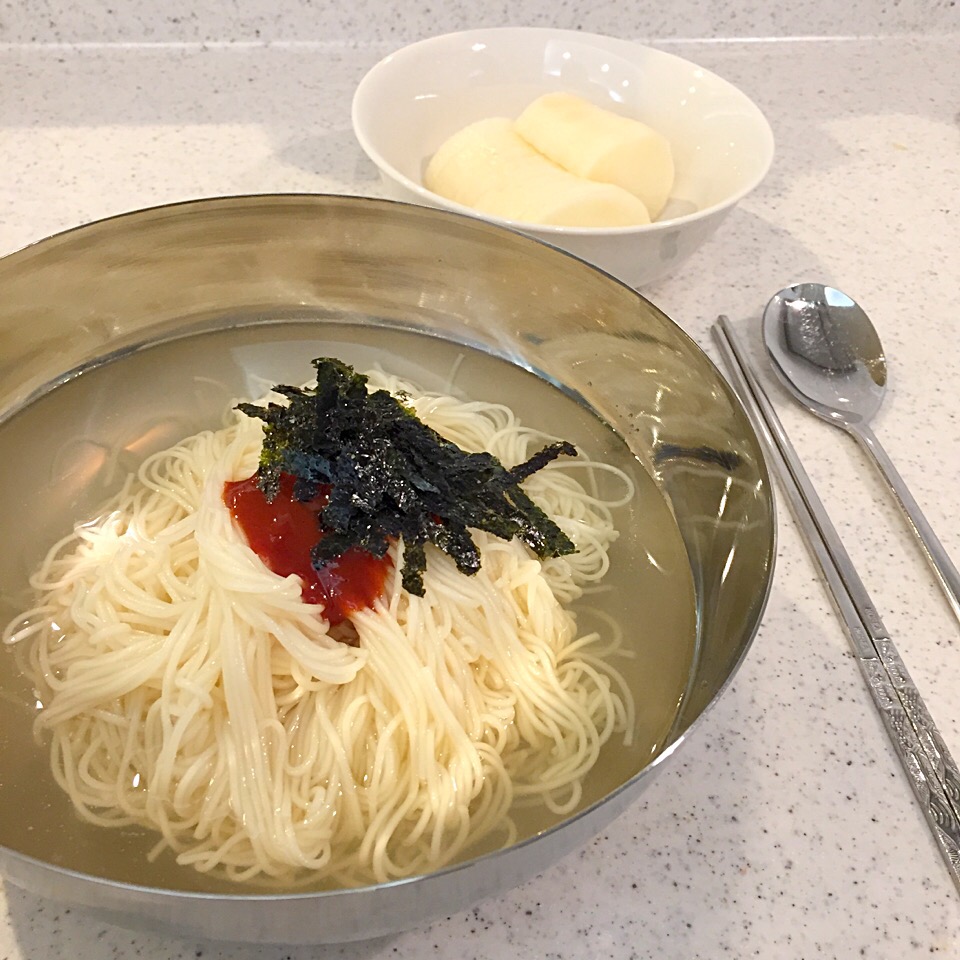 手作り韓国冷麺スープで素麺 ヨッチャン Snapdish スナップディッシュ Id Eijaza