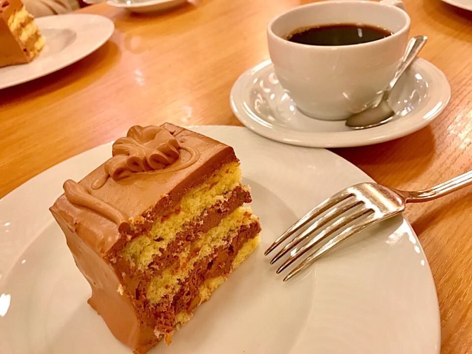 銀座topsのチョコレートケーキ