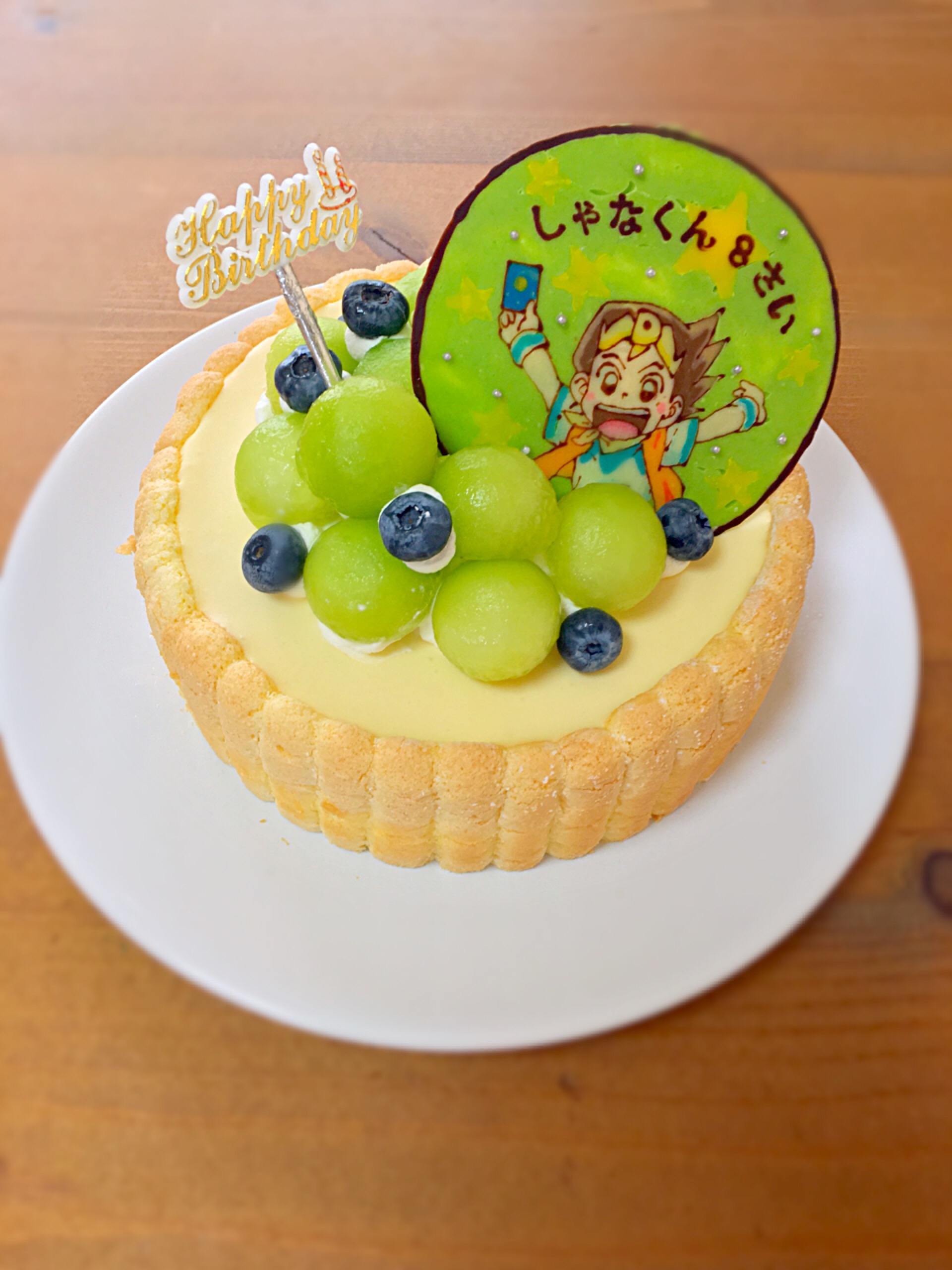 甥っ子君の誕生日ケーキ デュエマ 切札ジョー チーハ Snapdish スナップディッシュ Id Fikaia