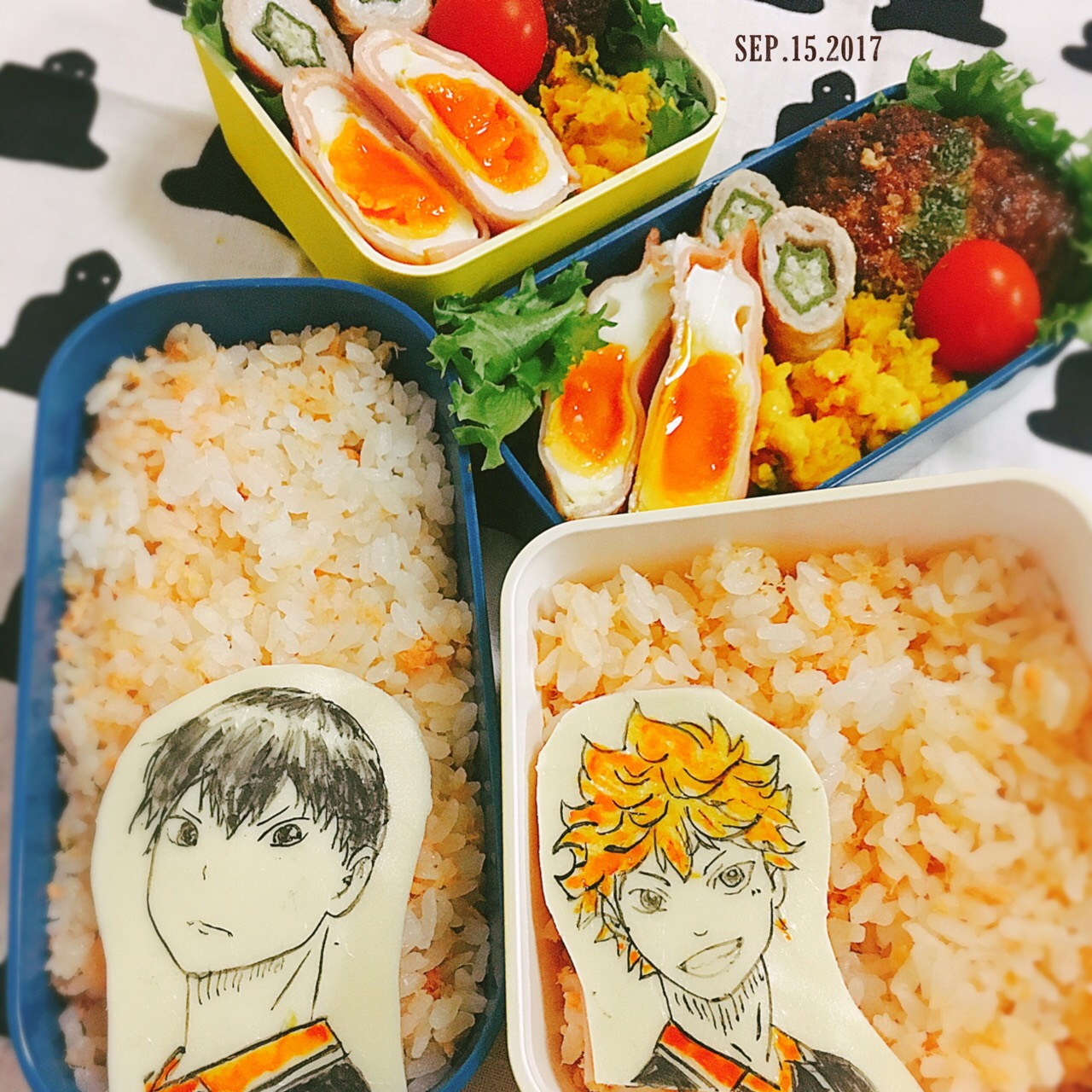 ハイキュー キャラ弁キャラ弁お弁当お弁当記録ハイキュー Momo31omom Snapdish スナップディッシュ Id Sq1zwa