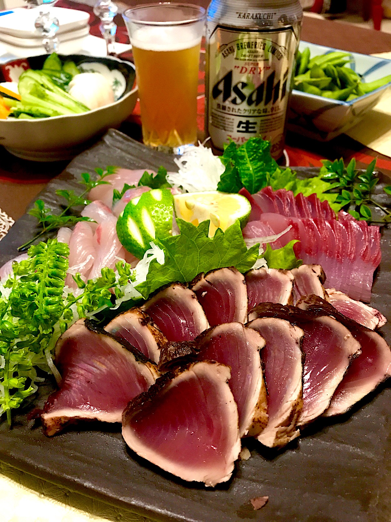 刺身3種盛り鰹 イナダ カンパチ ナムナム Snapdish スナップディッシュ Id Bg4xga